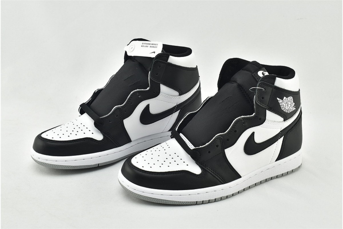 555088 010 Air Jordan 1 Retro High OG Black White 555088 010 Womens And ...